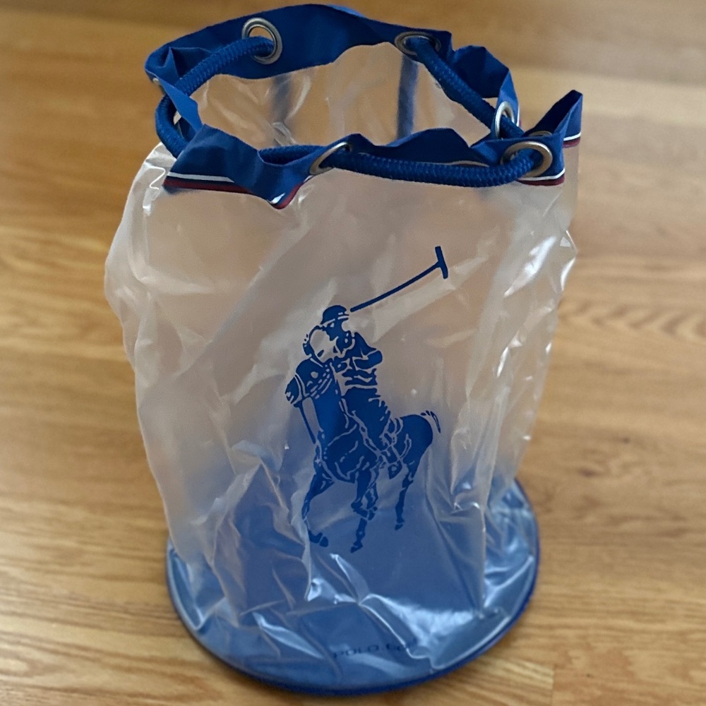 Polo Ralph Lauren US Open Clear Backpack Bucket Bag